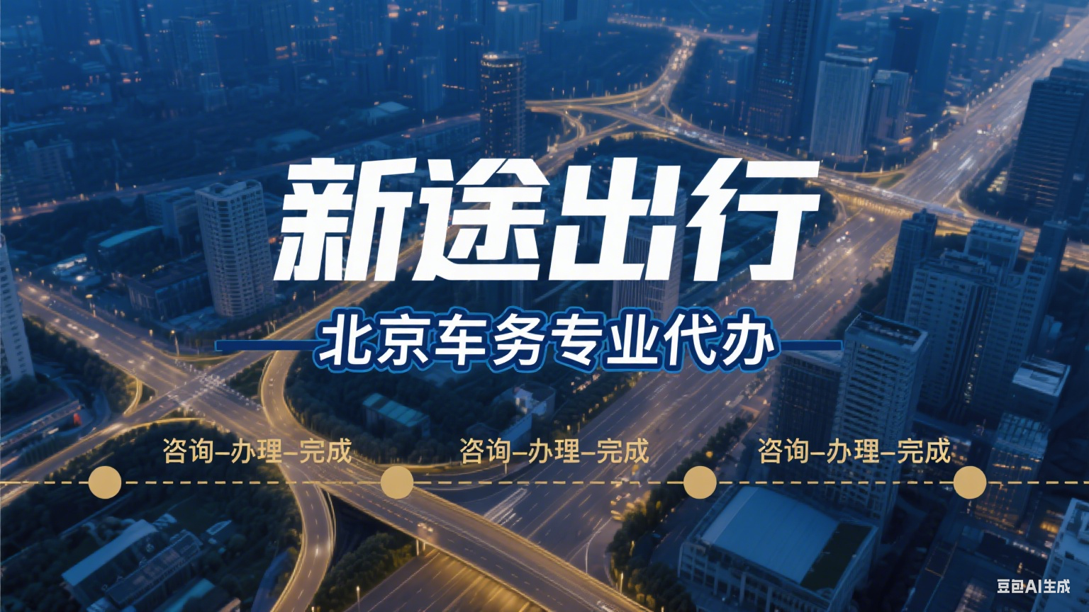 北京车牌摇号无解，新途出行带来最优的解决方案